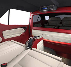 Fortune high-end modified car, the whole car is sparkling
